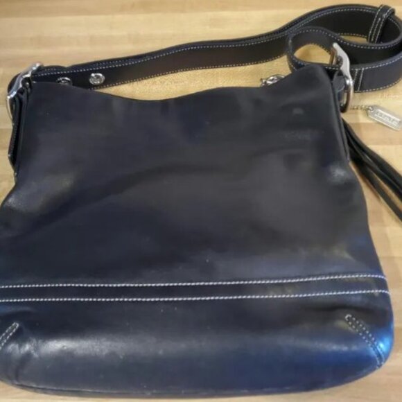 *SET* Pristine Coach 2004 Y2K Soho Slim Crossbody Bag and Card Holder Set - Picture 5 of 8